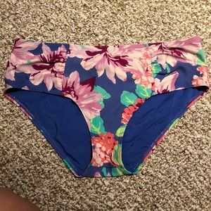aerie hugh waisted bikini bottoms